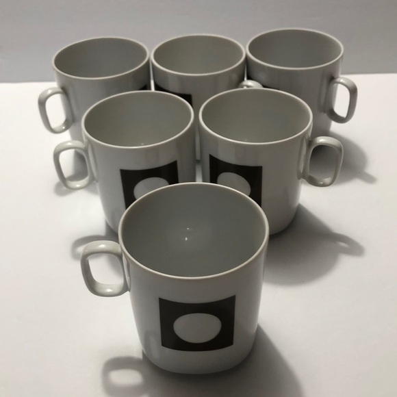 Block Langenthal Switzerland Transitions Circle In The Square Tea/Coffee Cups - Picture 1 of 12